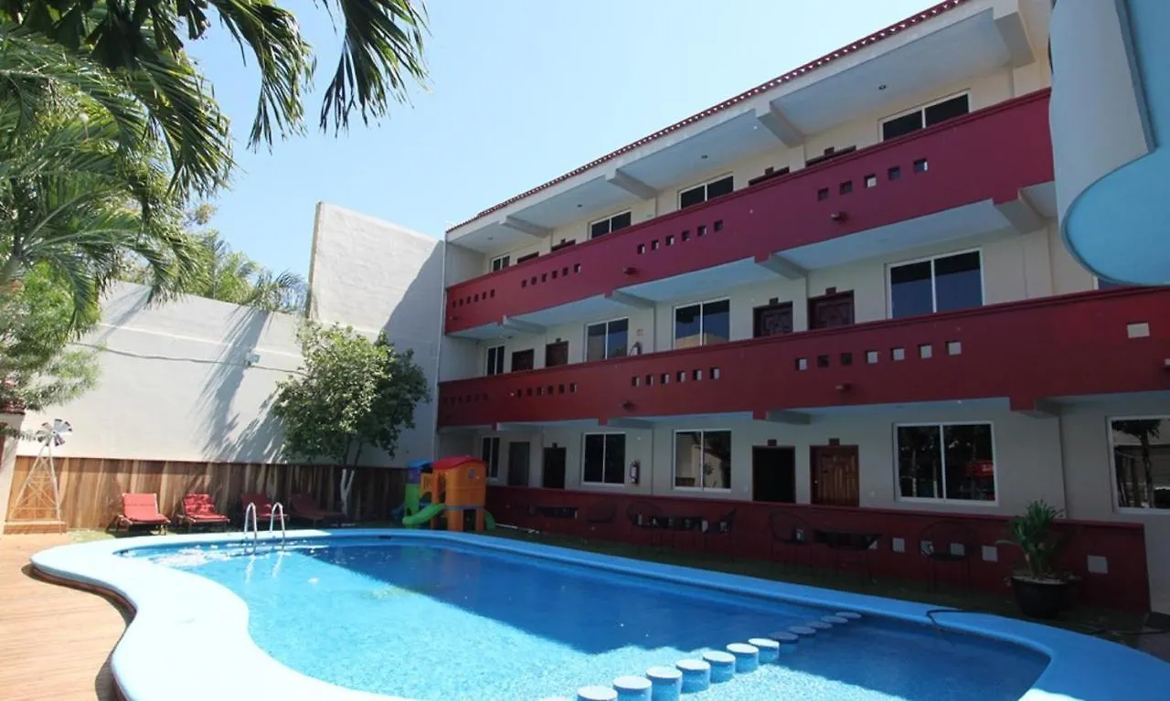 ***  Hotel Caribbean Faisan Playa del Carmen Mexico